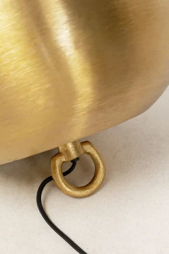 KARE Design Lattiavalaisimet*Apollon Smooth Gold Lattiavalaisin Ø35cm