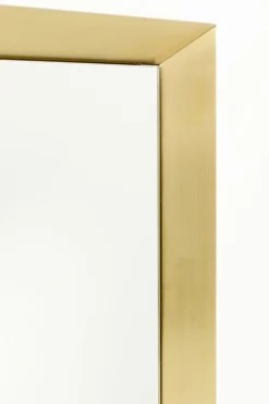 KARE Design Peilit*Arezzo Brass Seinäpeili Messinki 80x120cm