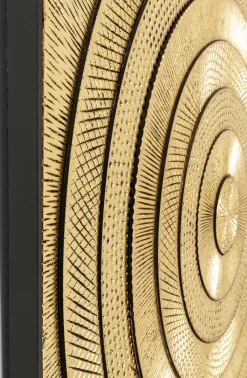 KARE Design Taulut*Art Circle Gold Taulu 120x120cm
