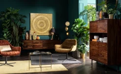 KARE Design Taulut*Art Circle Gold Taulu 120x120cm