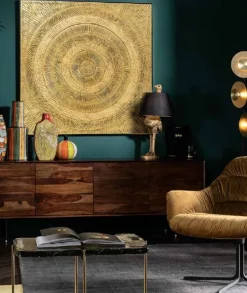 KARE Design Taulut*Art Circle Gold Taulu 120x120cm