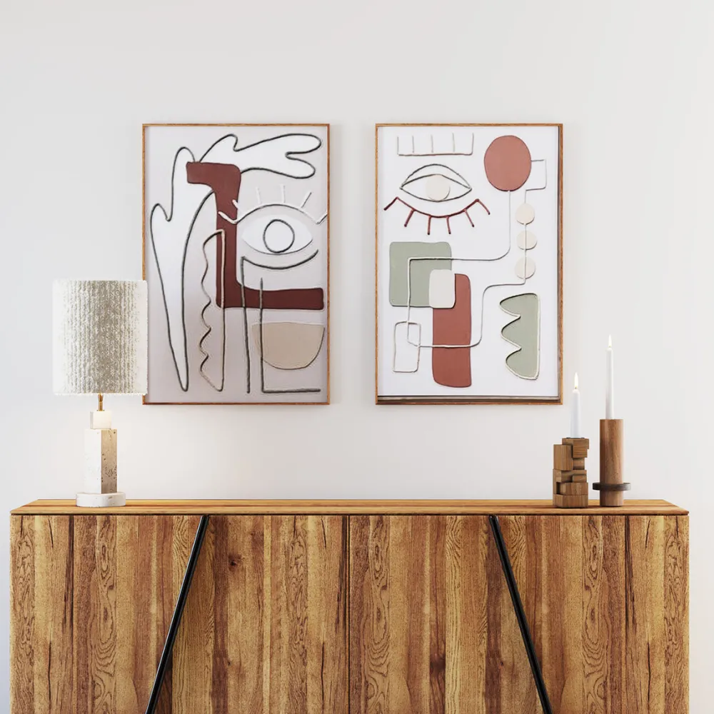 KARE Design Taulut|Olohuone*Art Eye Right Canvas Taulu 60x90cm