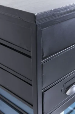 KARE Design Senkit|Lipastot*Art Factory Black Kaappi