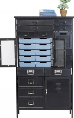 KARE Design Senkit|Lipastot*Art Factory Black Kaappi