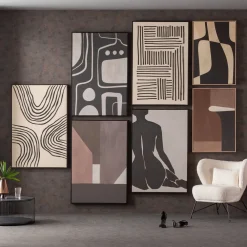 KARE Design Taulut*Artistic Blacky Canvas Taulu 70x110cm