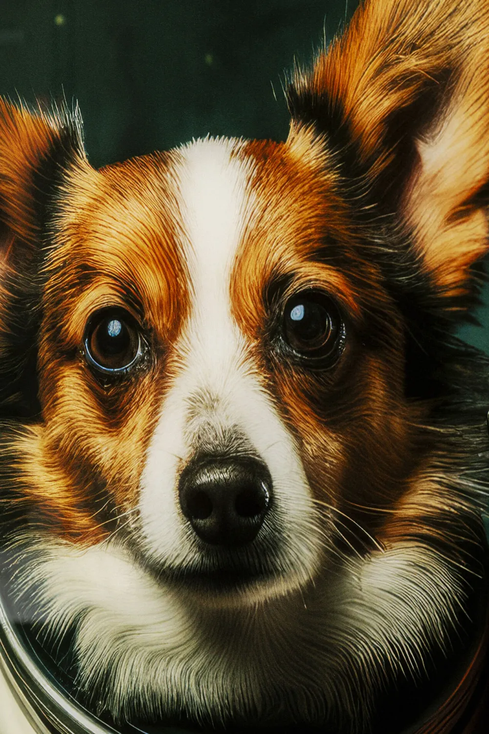 KARE Design Taulut|Olohuone*Astronauts Dogs Astronautti Koirat Lasitaulu 80x60cm