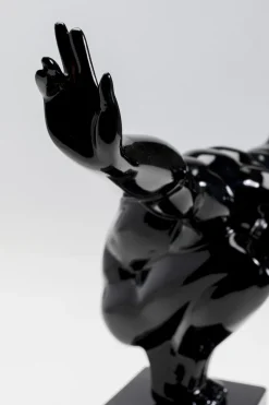 KARE Design Koriste-Esineet*Athlet Atleetti Koriste-esine, Figuuri, Musta 75cm