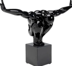 KARE Design Koriste-Esineet*Athlet Koriste-esine, Musta, Pieni 43cm