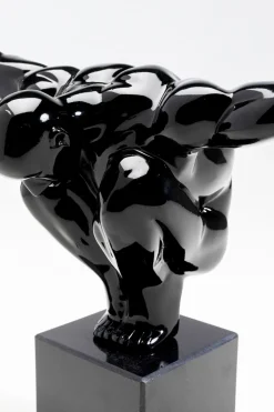 KARE Design Koriste-Esineet*Athlet Koriste-esine, Musta, Pieni 43cm