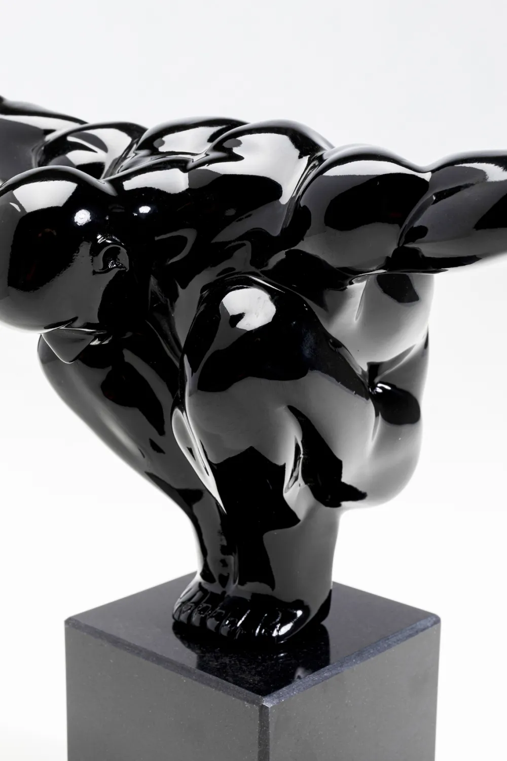 KARE Design Koriste-Esineet*Athlet Koriste-esine, Musta, Pieni 43cm