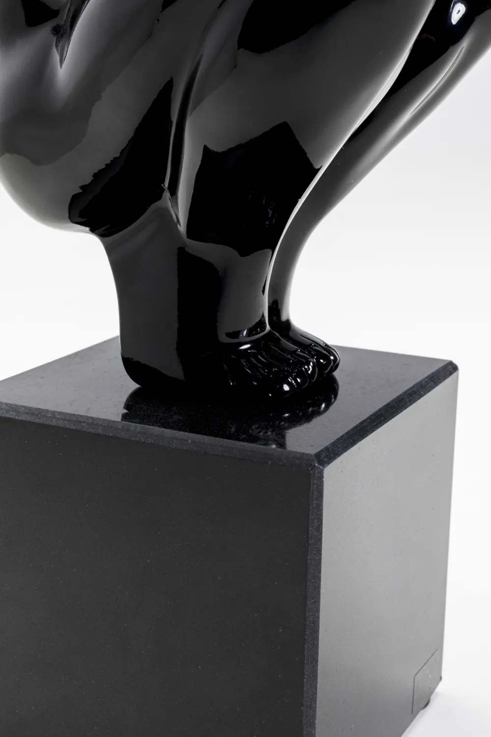 KARE Design Koriste-Esineet*Athlet Koriste-esine, Musta, Pieni 43cm