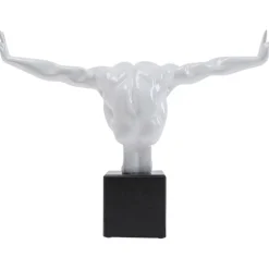 KARE Design Koriste-Esineet*Athlet Koriste-esine, Valkoinen, Pieni