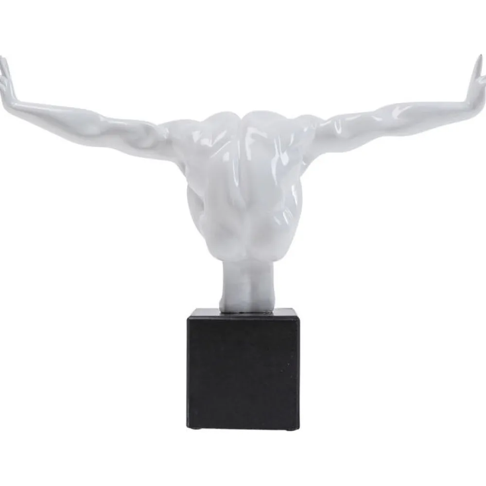 KARE Design Koriste-Esineet*Athlet Koriste-esine, Valkoinen, Pieni