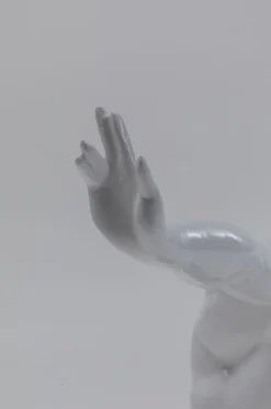 KARE Design Koriste-Esineet*Athlet Koriste-esine, Valkoinen, Pieni