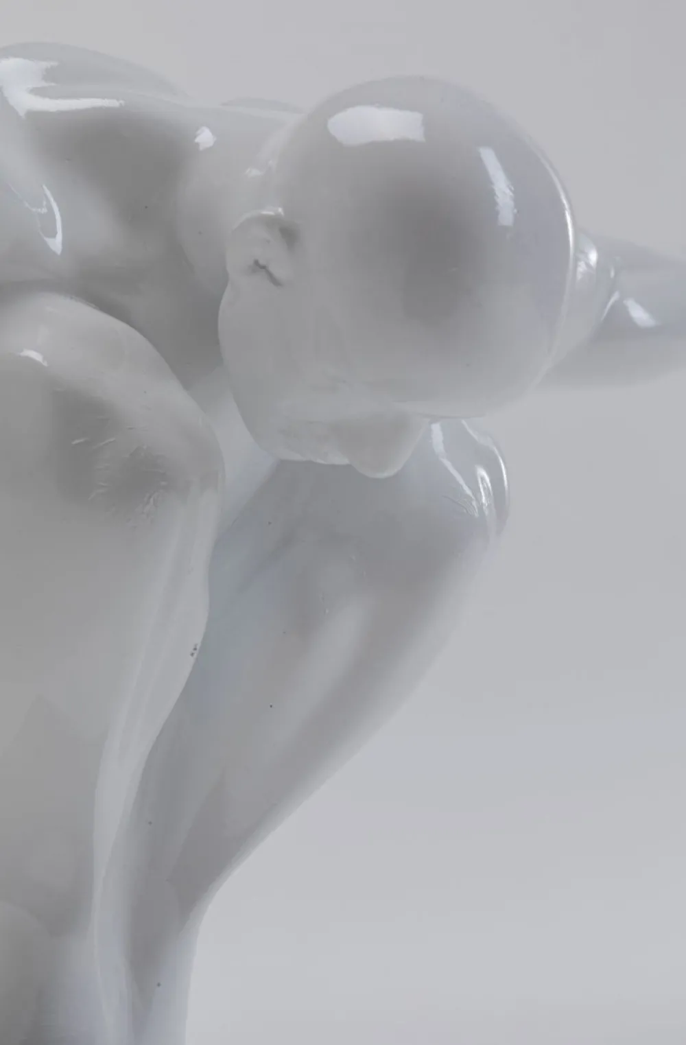 KARE Design Koriste-Esineet*Athlet Koriste-esine, Valkoinen, Pieni