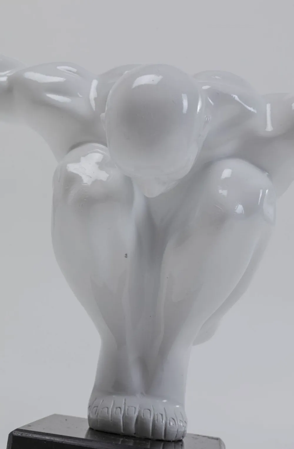 KARE Design Koriste-Esineet*Athlet Koriste-esine, Valkoinen, Pieni