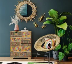 KARE Design Seinäkoristeet*Atlas Beetle Kovakuoriainen Seinäkoriste, Kulta