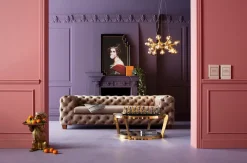 KARE Design Riippuvalaisimet*Atomic Balls Riippuvalaisin, Messinki Ø74cm