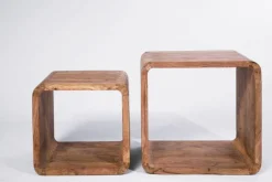 KARE Design Sohvapöydät*Authentico Cube Square Kuutio (2/Setti)