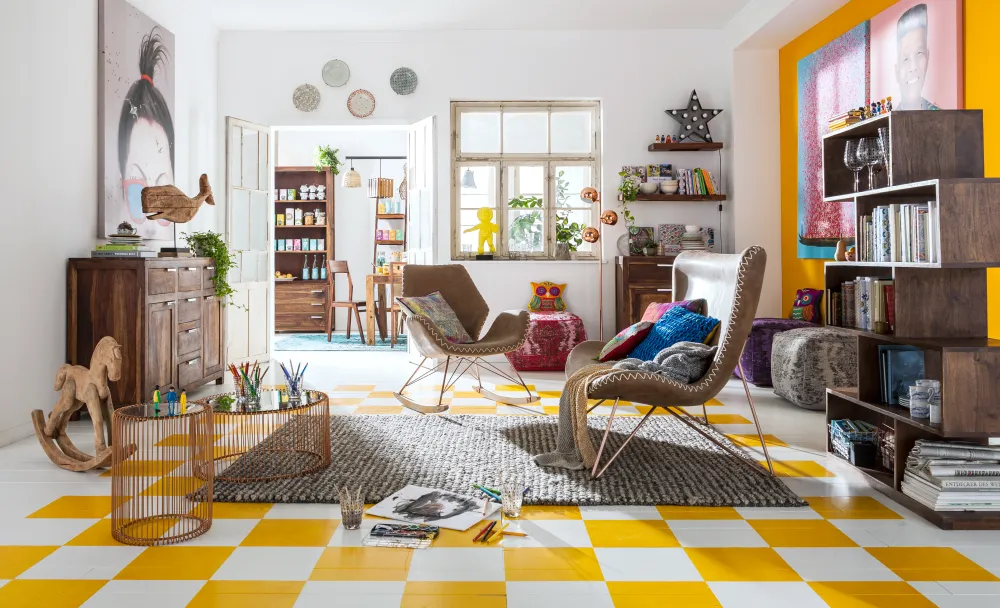 KARE Design Olohuone|Hyllyt*Authentico Zick Zack Hylly 100x180cm