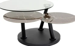 KARE Design Sohvapöydät|Olohuone*Avignon Muuneltava Sohvapöytä, 80 (+124)x80cm