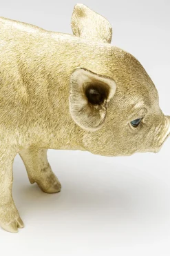 KARE Design Säästölippaat*Baby Pig Possu Säästölipas Kulta 38cm