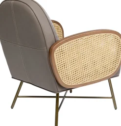 KARE Design Nojatuolit*Bahia Nojatuoli, Nahka, Rottinki