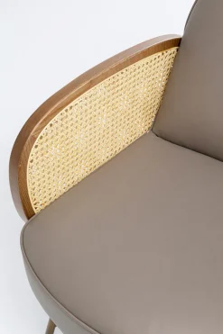 KARE Design Nojatuolit*Bahia Nojatuoli, Nahka, Rottinki