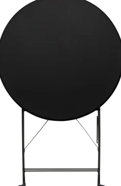 KARE Design Tuolit|Pöydät*Balcony Pöytä + 2 Tuolia Musta Ulkokaluste (3/osaa)