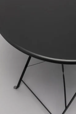 KARE Design Tuolit|Pöydät*Balcony Pöytä + 2 Tuolia Musta Ulkokaluste (3/osaa)