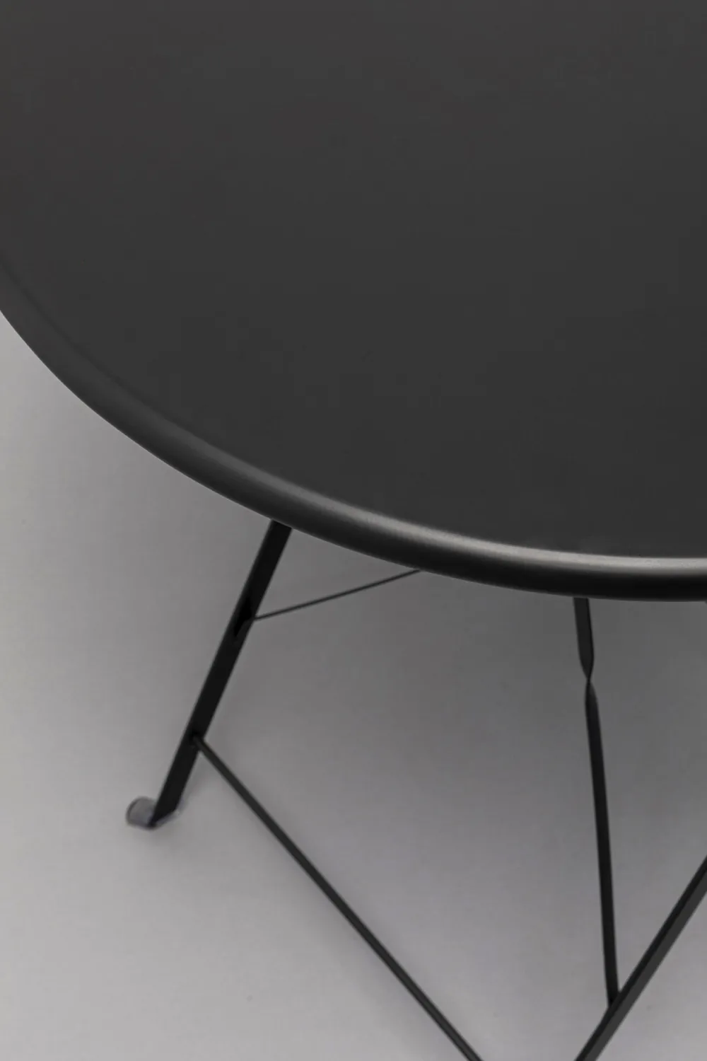 KARE Design Tuolit|Pöydät*Balcony Pöytä + 2 Tuolia Musta Ulkokaluste (3/osaa)