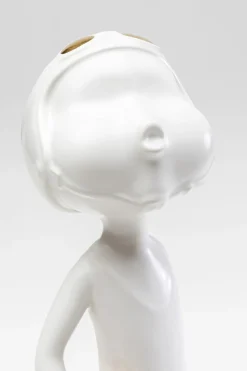 KARE Design Koriste-Esineet*Ball Girl Tyttö Koriste-esine Valkoinen 41cm
