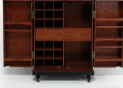 KARE Design Baarit*Bar Cabinet Globetrotter Baarikaappi, Medium