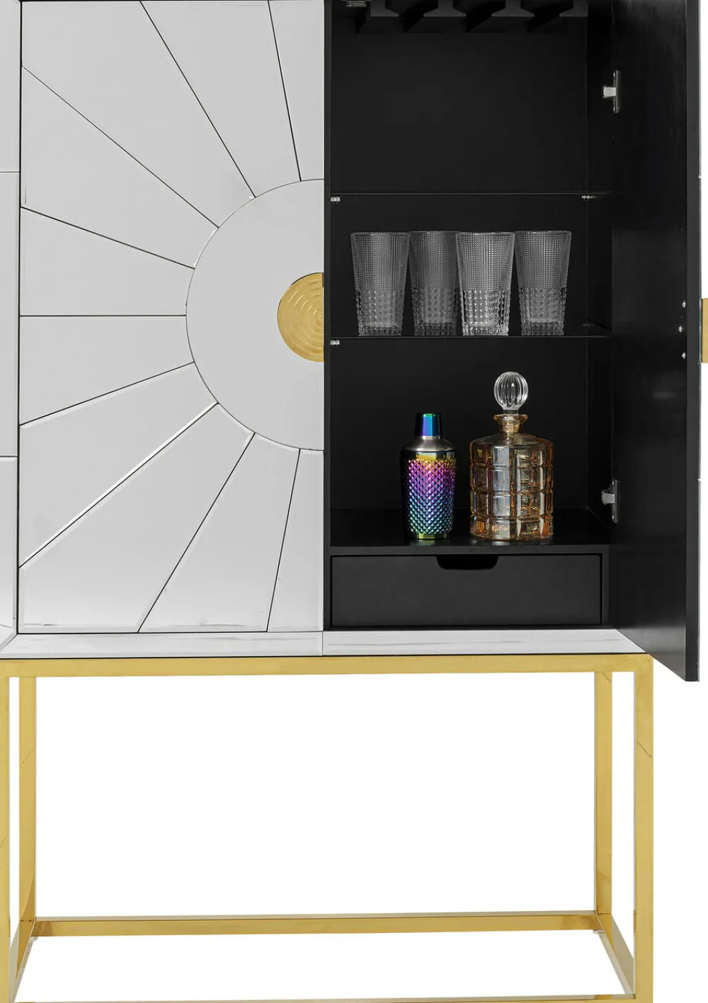 KARE Design Baarit*Bar Cabinet Queen Baarikaappi 91x147cm