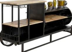 KARE Design Baarit*Bar Steamlock Baari Veturi, Teräs, Mangopuu 225cm