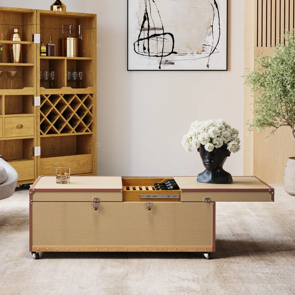 KARE Design Sohvapöydät|Olohuone*Bar Venezia Sohvapöytä, Baaripöytä, Kermanvärinen 120x75cm