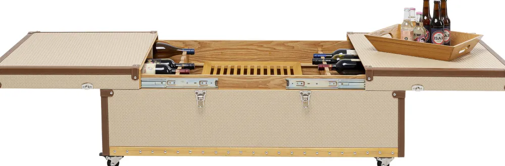 KARE Design Sohvapöydät|Olohuone*Bar Venezia Sohvapöytä, Baaripöytä, Kermanvärinen 120x75cm