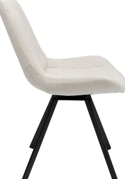 KARE Design Tuolit*Baron Pyörivä Tuoli Kermanvärinen