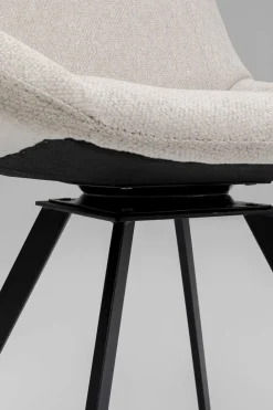 KARE Design Tuolit*Baron Pyörivä Tuoli Kermanvärinen