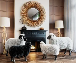 KARE Design Jalalliset Koriste-Esineet*Bathilde Pässi Musta 48cm