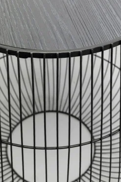 KARE Design Sohvapöydät*Beam Black Sivupöytä Musta Ø40cm