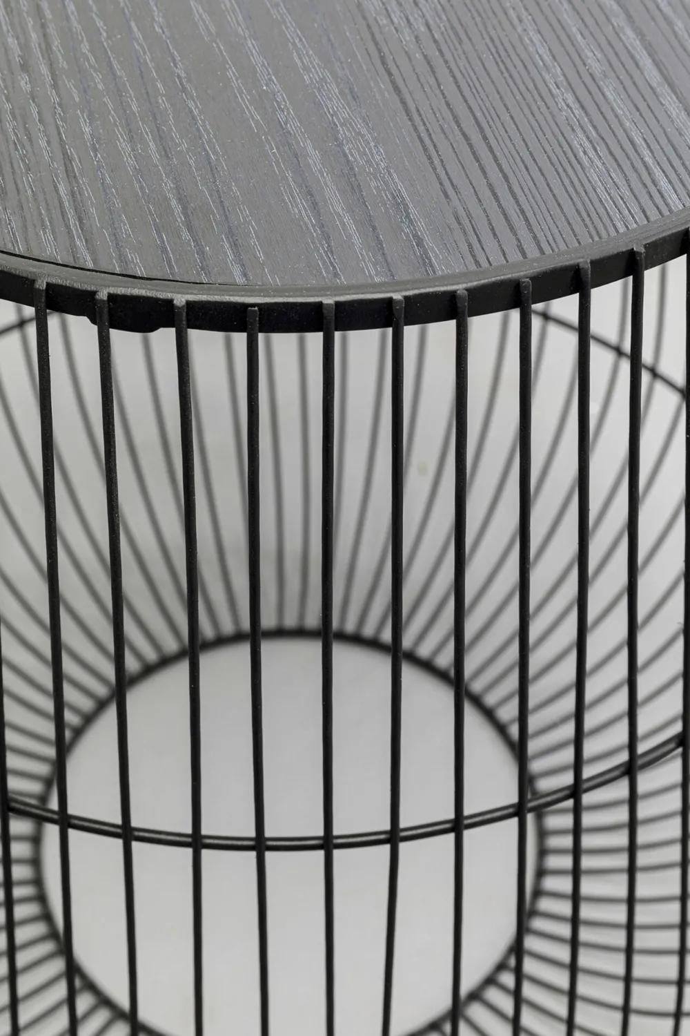 KARE Design Sohvapöydät*Beam Black Sivupöytä Musta Ø40cm