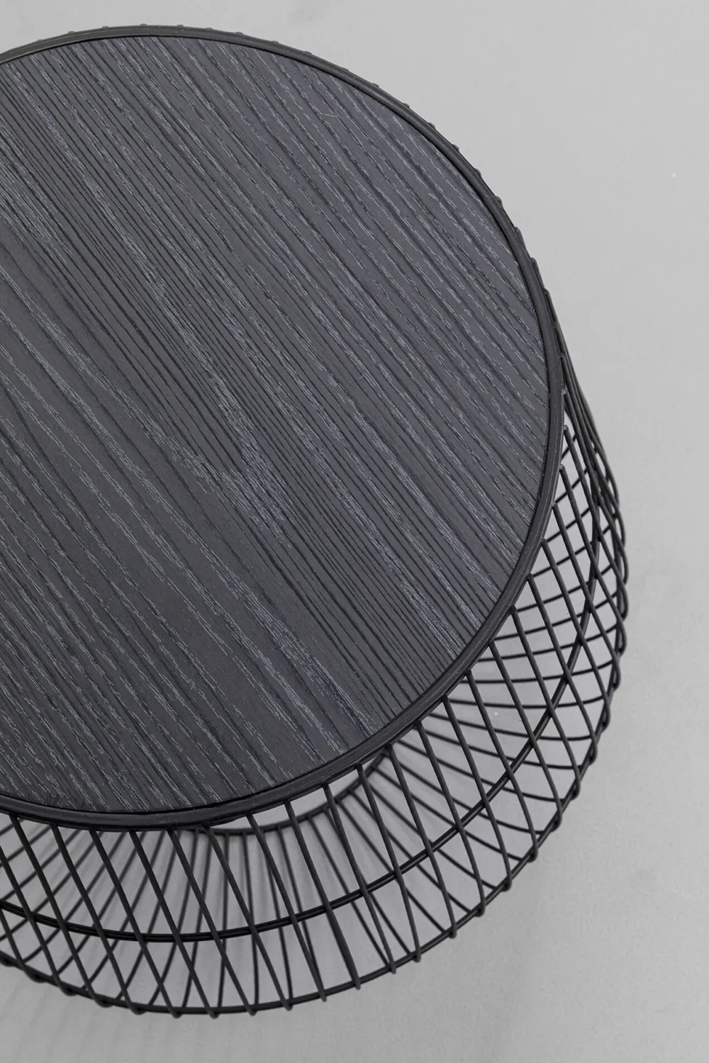 KARE Design Sohvapöydät*Beam Black Sivupöytä Musta Ø40cm