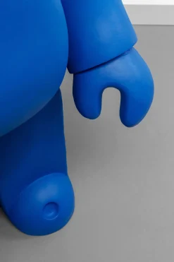 KARE Design Jalalliset Koriste-Esineet*Bear Blue Karhu Koriste-esine Sininen 101cm