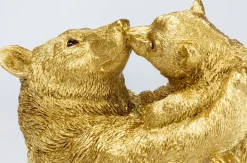 KARE Design Koriste-Esineet*Bear Lucky Mom Gold Karhu Koriste-esine 27cm