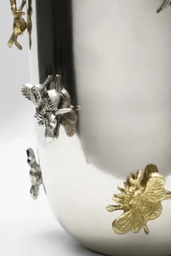 KARE Design Maljakot*Bees Mehiläiset Maljakko Hopea 46cm