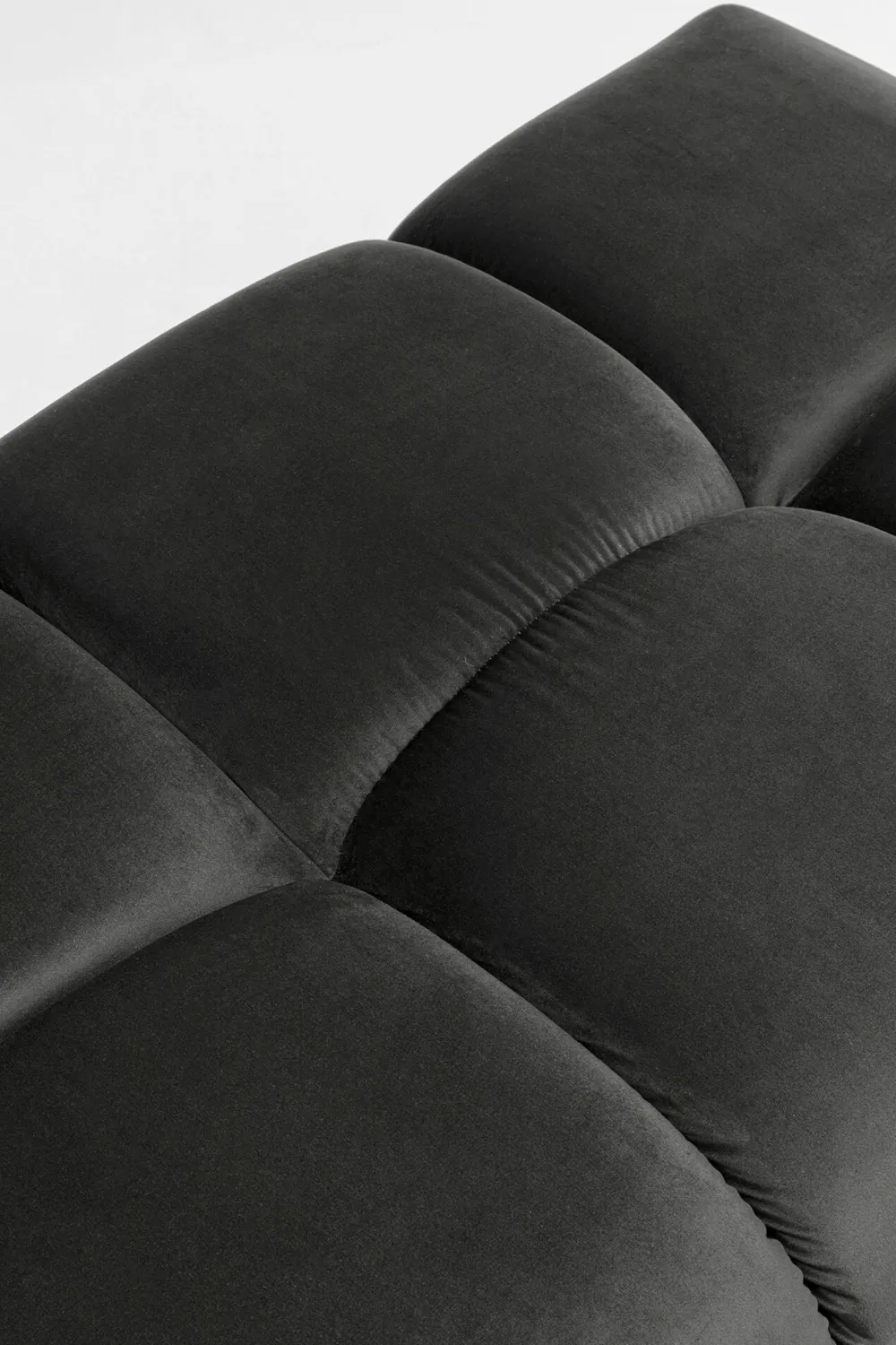 KARE Design Rahit Ja Jakkarat*Belami Rahi - Samettia, Harmaa