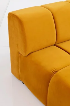 KARE Design Kulmasohvat*Belami Velvet Kulmasohva - Samettia, Meripihka, Oikea