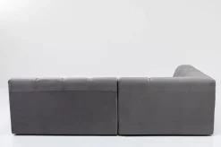 KARE Design Kulmasohvat*Belami Velvet Kulmasohva -samettia, Harmaa, Vasen