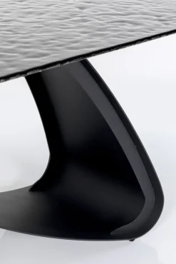 KARE Design Pöydät*Bellagio Jatkettava Pöytä Lasia Ja Terästä 180(40+40)x95cm